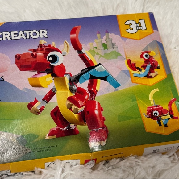 LEGO Creator Red Dragon Building Kit 31145 - Picture 5 of 7